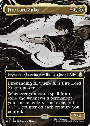 Fire Lord Zuko (Borderless) (315) - Avatar: The Last Airbender