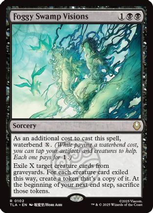 Foggy Swamp Visions (102) Foil - Avatar: The Last Airbender