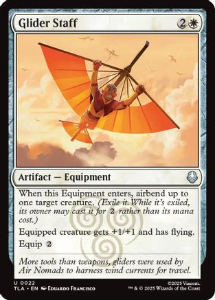 Glider Staff (022) - Avatar: The Last Airbender