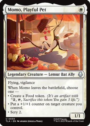 Momo, Playful Pet (030) Foil - Avatar: The Last Airbender