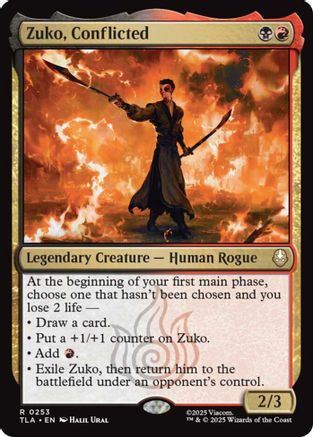 Zuko, Conflicted (253) Foil - Avatar: The Last Airbender