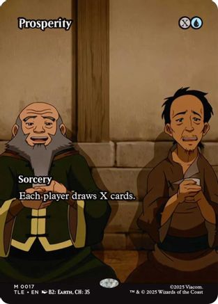 Prosperity (Borderless) (017) Foil - Avatar: The Last Airbender: Eternal-Legal