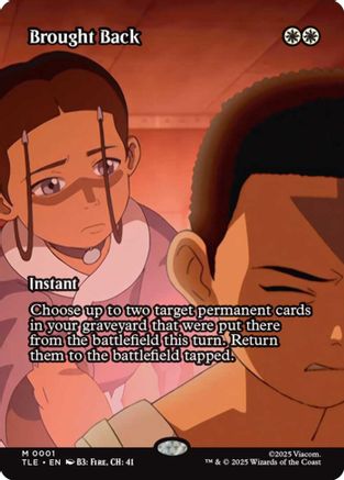 Brought Back (Borderless) (001) - Avatar: The Last Airbender: Eternal-Legal