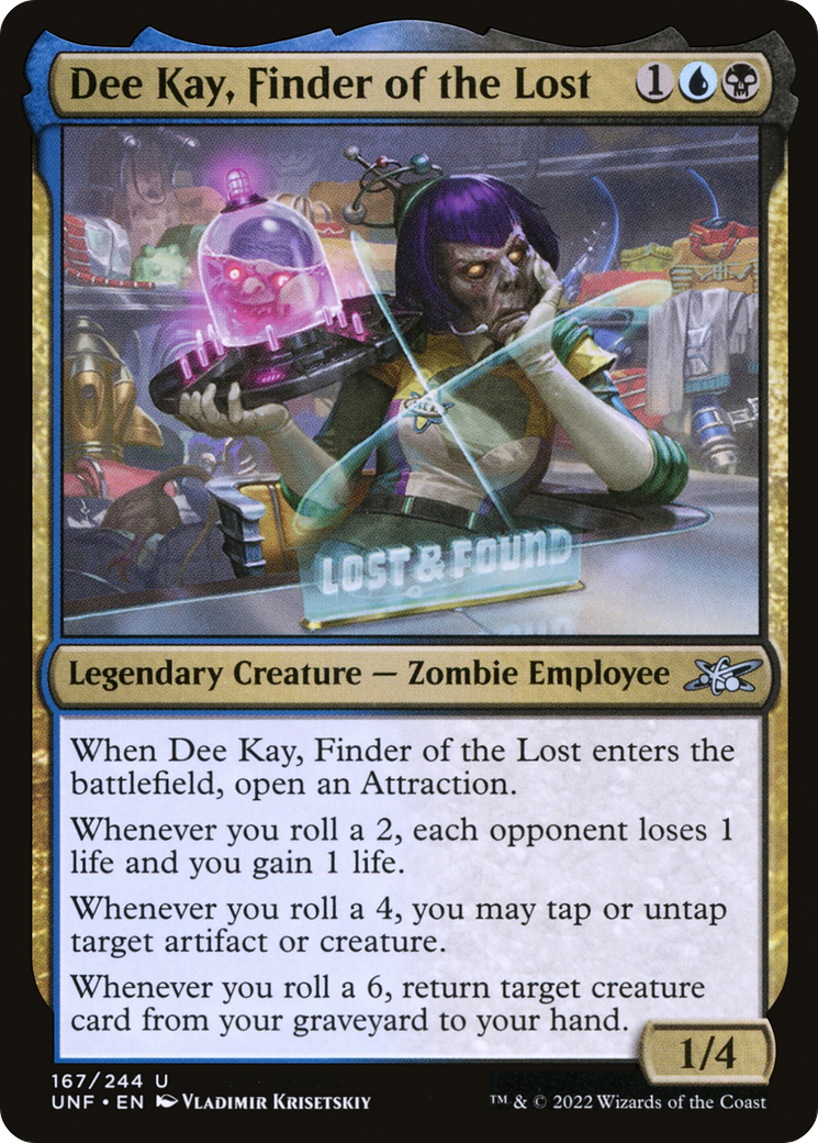 Dee Kay, Finder of the Lost (167) - Unfinity