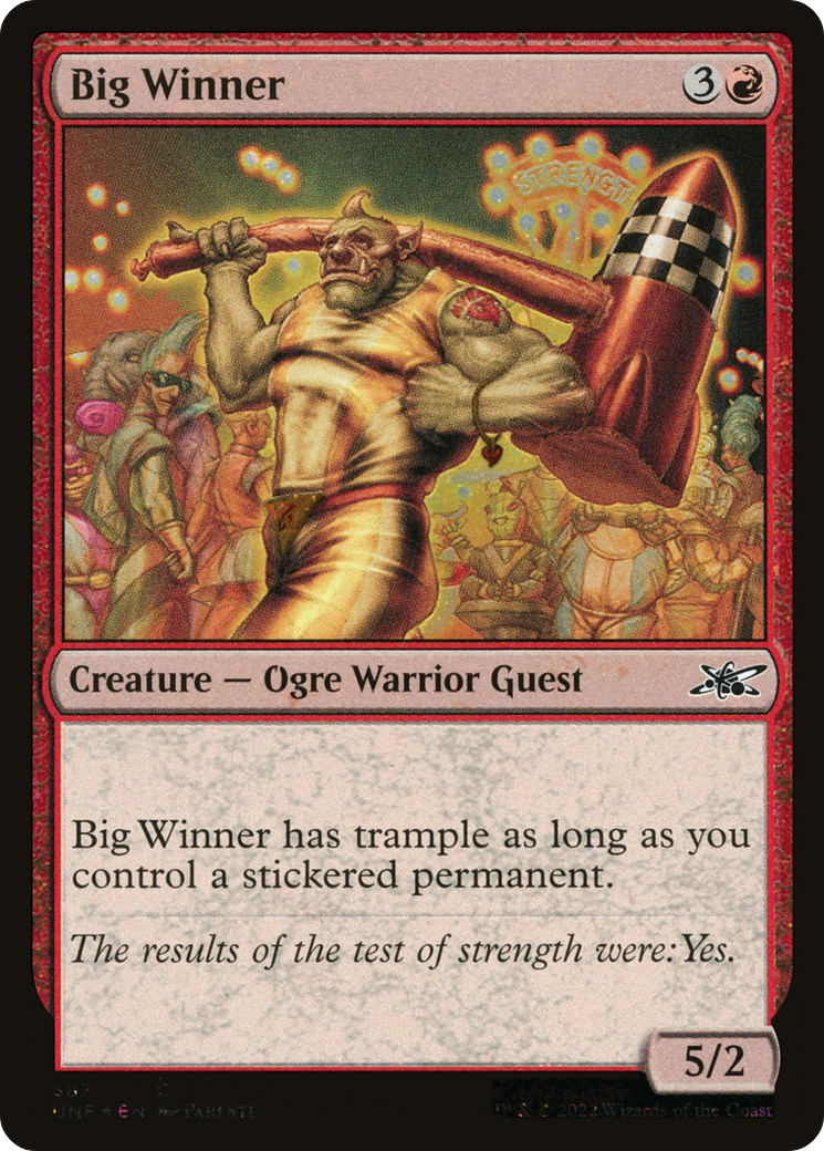 Big Winner (387) Foil - Unfinity