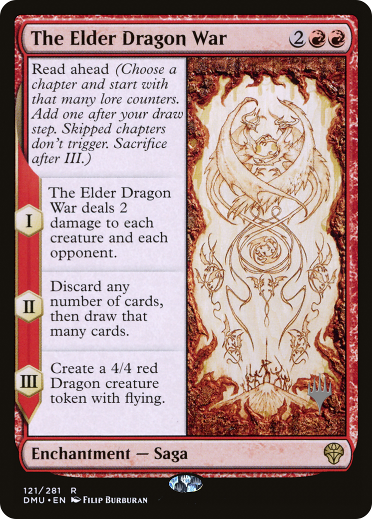 The Elder Dragon War (Promo Pack) [Dominaria United Promos] Foil