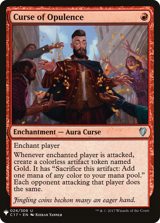 Curse of Opulence (C17-24) - The List