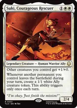 Suki, Courageous Rescuer (037) - Avatar: The Last Airbender