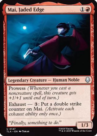 Mai, Jaded Edge (147) - Avatar: The Last Airbender