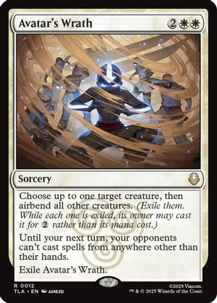 Avatar's Wrath (012) Foil - Avatar: The Last Airbender