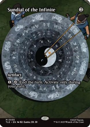 Sundial of the Infinite (Borderless) (055) - Avatar: The Last Airbender: Eternal-Legal