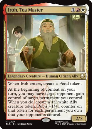 Iroh, Tea Master (228) Foil - Avatar: The Last Airbender
