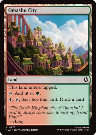 Omashu City (275) Foil - Avatar: The Last Airbender