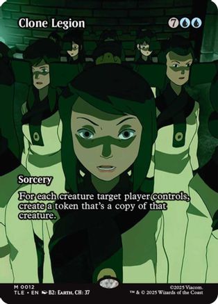 Clone Legion (Borderless) (012) Foil - Avatar: The Last Airbender: Eternal-Legal