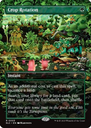 Crop Rotation (003) Foil - Secret Lair Countdown Kit