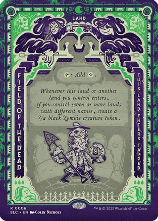 Field of the Dead (006) Foil - Secret Lair Countdown Kit