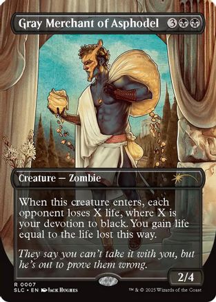 Gray Merchant of Asphodel (007) Foil - Secret Lair Countdown Kit