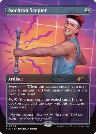 Isochron Scepter (009) Foil - Secret Lair Countdown Kit
