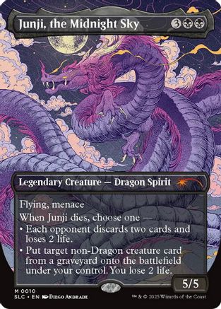 Junji, the Midnight Sky (010) Foil - Secret Lair Countdown Kit
