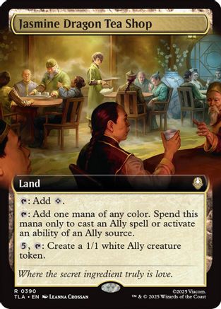 Jasmine Dragon Tea Shop (Extended Art) (390) Foil - Avatar: The Last Airbender