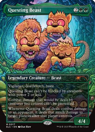 Questing Beast (017) Foil - Secret Lair Countdown Kit