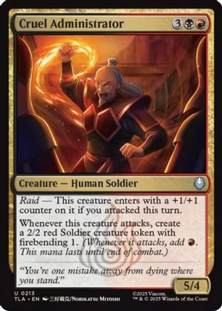 Cruel Administrator (213) - Avatar: The Last Airbender
