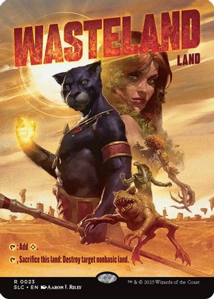 Wasteland (023) Foil - Secret Lair Countdown Kit
