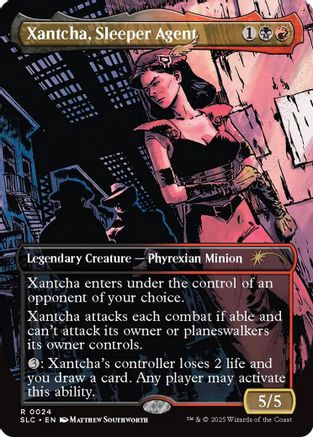 Xantcha, Sleeper Agent (024) - Secret Lair Countdown Kit