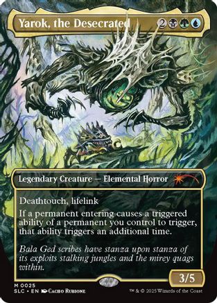 Yarok, the Desecrated (025) - Secret Lair Countdown Kit