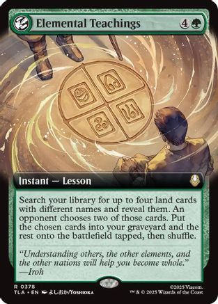 Elemental Teachings (Extended Art) (378) - Avatar: The Last Airbender
