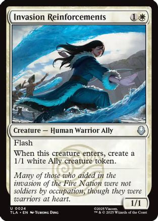Invasion Reinforcements (024) Foil - Avatar: The Last Airbender