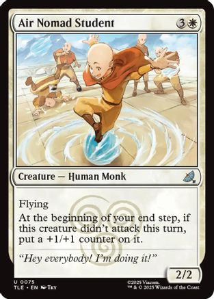 Air Nomad Student (075) Foil - Avatar: The Last Airbender: Eternal-Legal