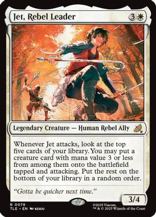 Jet, Rebel Leader (078) - Avatar: The Last Airbender: Eternal-Legal