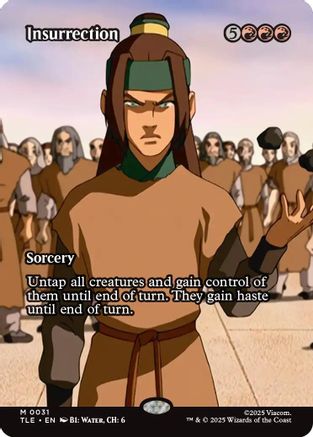 Insurrection (Borderless) (031) - Avatar: The Last Airbender: Eternal-Legal