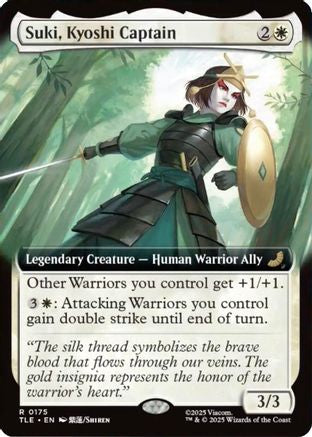 Suki, Kyoshi Captain (Extended Art) (175) - Avatar: The Last Airbender: Eternal-Legal