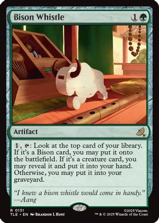 Bison Whistle (131) Foil - Avatar: The Last Airbender: Eternal-Legal