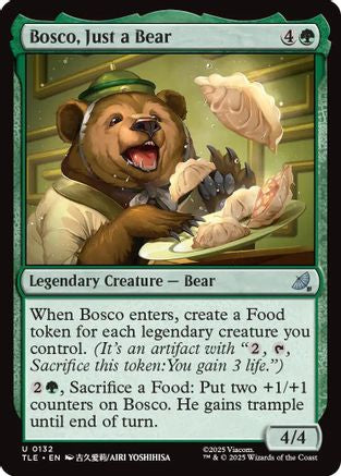 Bosco, Just a Bear (132) - Avatar: The Last Airbender: Eternal-Legal