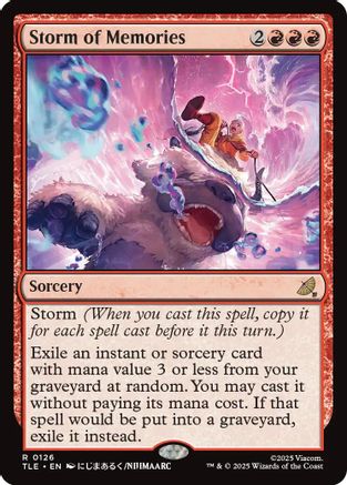 Storm of Memories (126) Foil - Avatar: The Last Airbender: Eternal-Legal