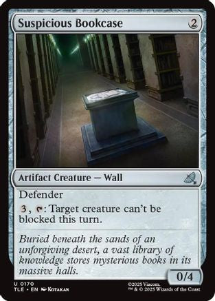 Suspicious Bookcase (170) Foil - Avatar: The Last Airbender: Eternal-Legal