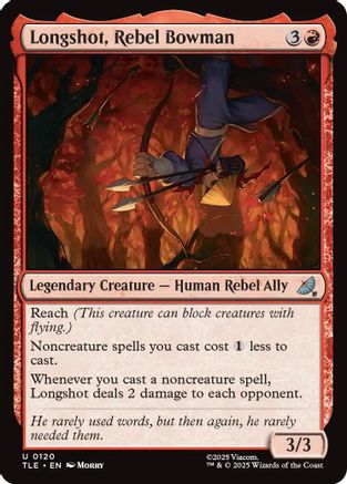 Longshot, Rebel Bowman (120) - Avatar: The Last Airbender: Eternal-Legal