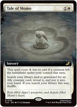 Tale of Momo (Extended Art) (176) Foil - Avatar: The Last Airbender: Eternal-Legal