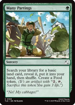 Many Partings (169) Foil - Avatar: The Last Airbender: Eternal-Legal