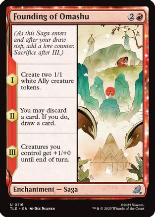 Founding of Omashu (116) Foil - Avatar: The Last Airbender: Eternal-Legal