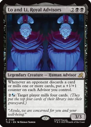 Lo and Li, Royal Advisors (108) Foil - Avatar: The Last Airbender: Eternal-Legal