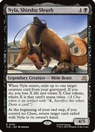 Nyla, Shirshu Sleuth (109) Foil - Avatar: The Last Airbender: Eternal-Legal