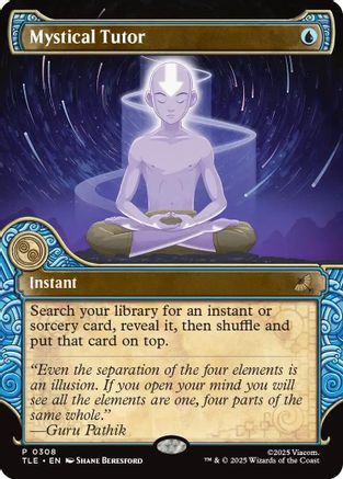 Mystical Tutor (Showcase) (308) - Avatar: The Last Airbender: Eternal-Legal