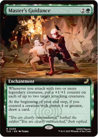 Master's Guidance (Extended Art) (206) - Avatar: The Last Airbender: Eternal-Legal