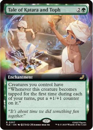 Tale of Katara and Toph (Extended Art) (207) Foil - Avatar: The Last Airbender: Eternal-Legal