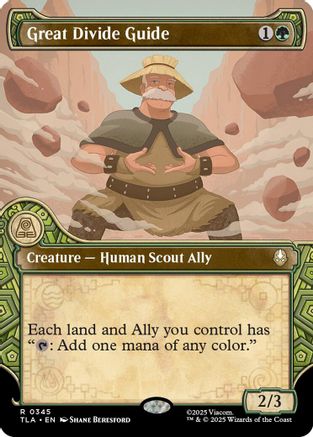Great Divide Guide (Showcase) (345) Foil - Avatar: The Last Airbender