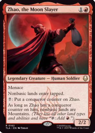 Zhao, the Moon Slayer (162) Foil - Avatar: The Last Airbender